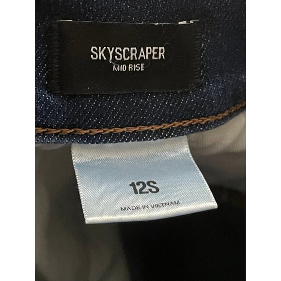 Express Skyscraper Mid-rise Jeans, Size 12 Short - Picture 10 of 15